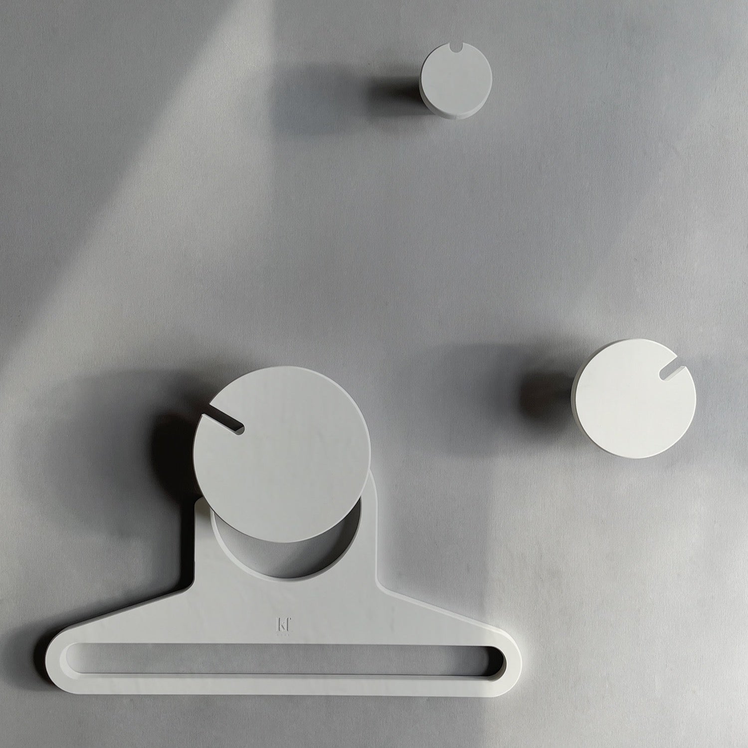 POLKA WHITE wall hook set