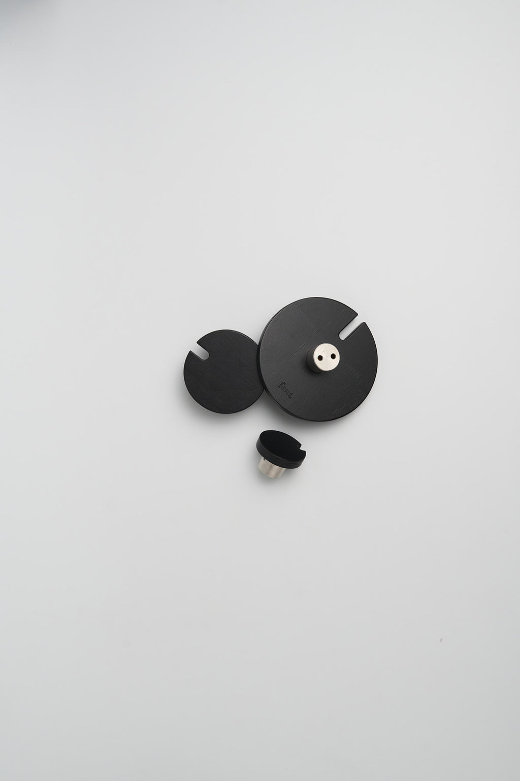 POLKA BLACK wall hooks set