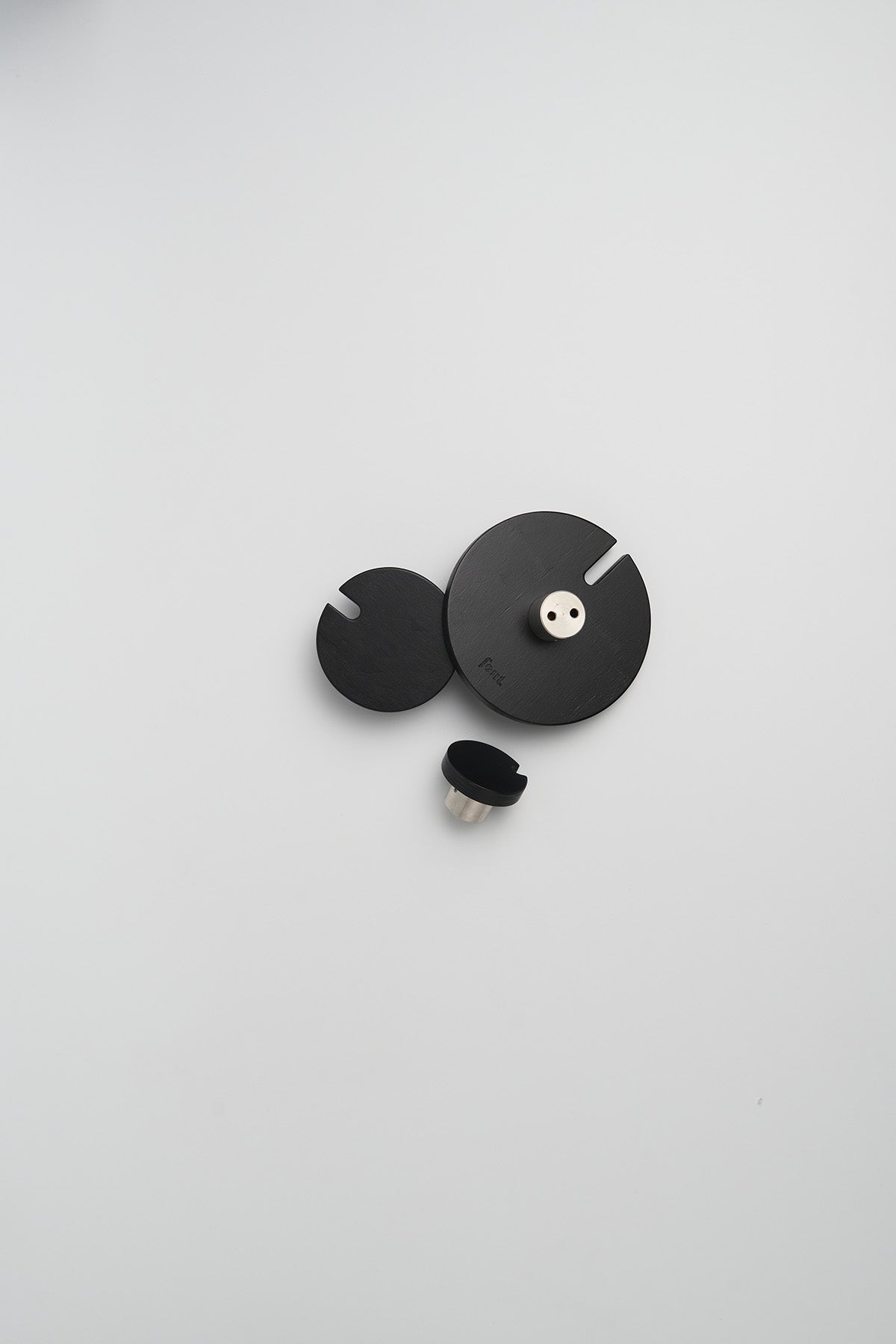 POLKA BLACK wall hooks set
