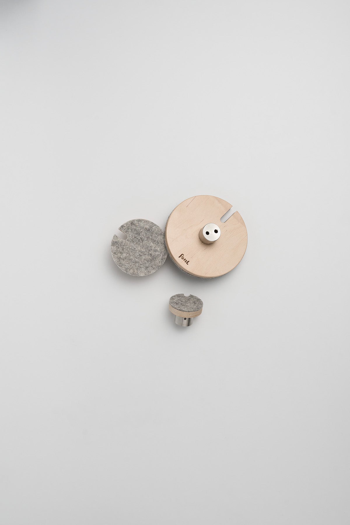 POLKA FELT wall hook set