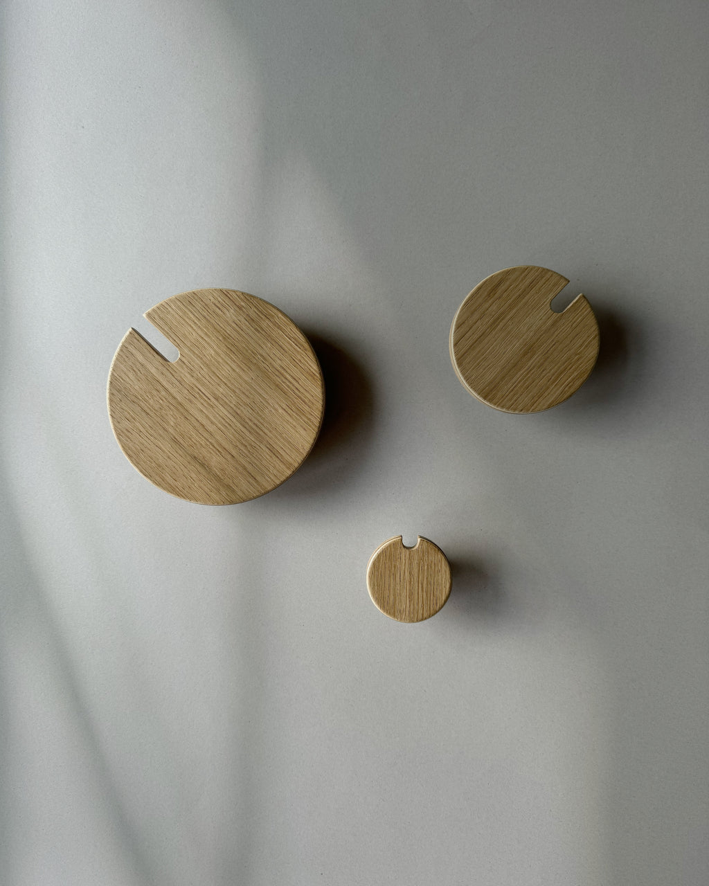 POLKA OAK wall hook set