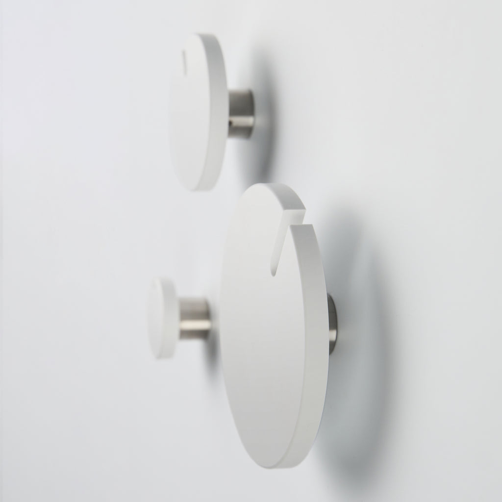 POLKA WHITE wall hook set