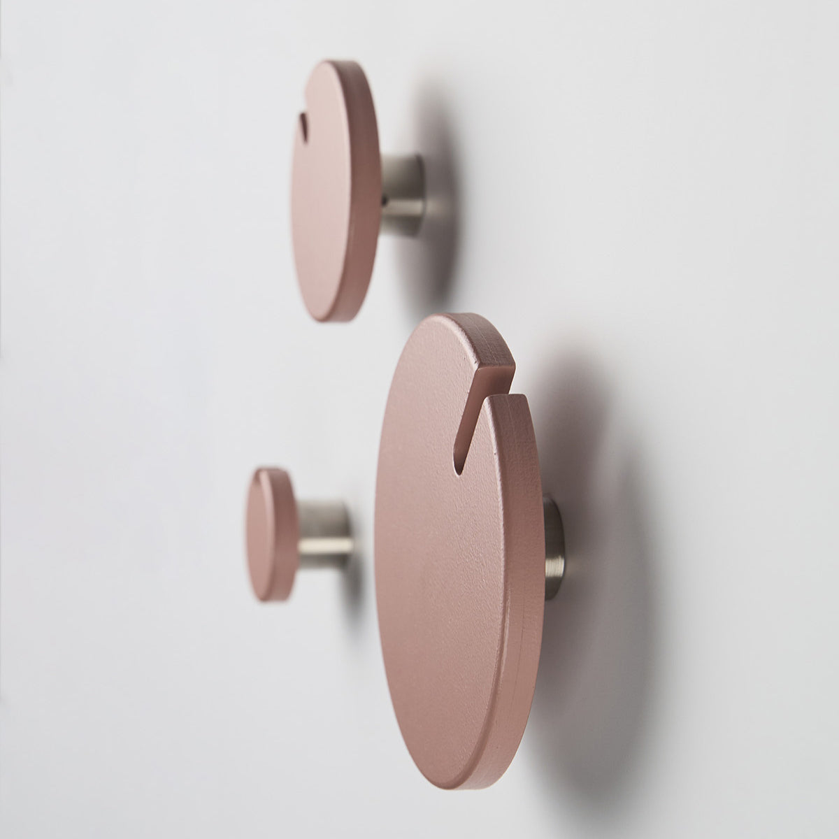 POLKA BLUSH wall hook set