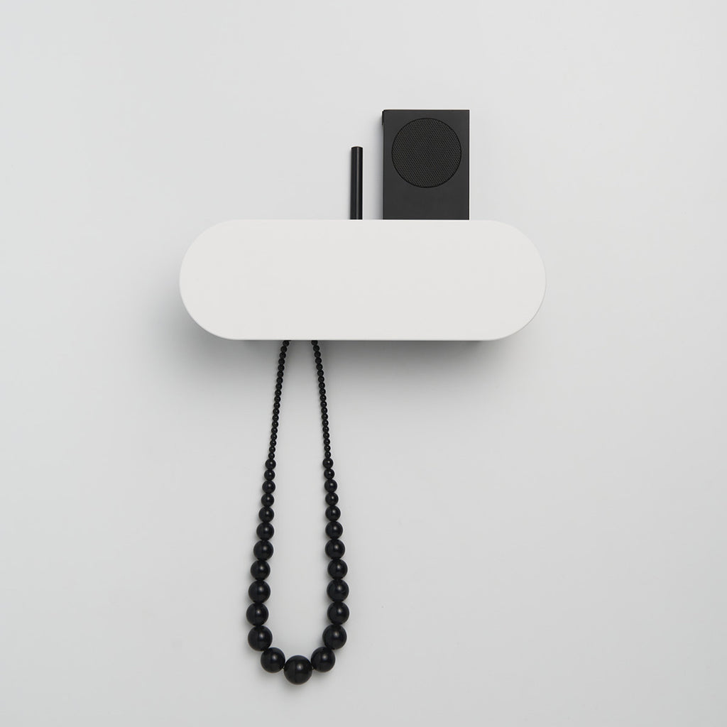 POP WHITE coat rack/key holder