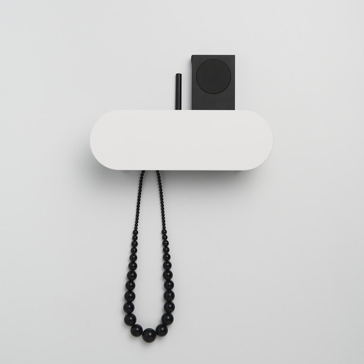 POP WHITE coat rack/key holder