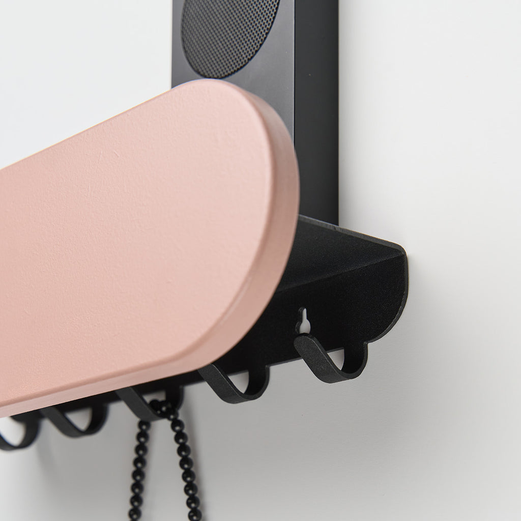 POP BLUSH coat rack/key holder