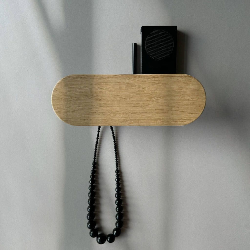 POP OAK coat rack/key holder