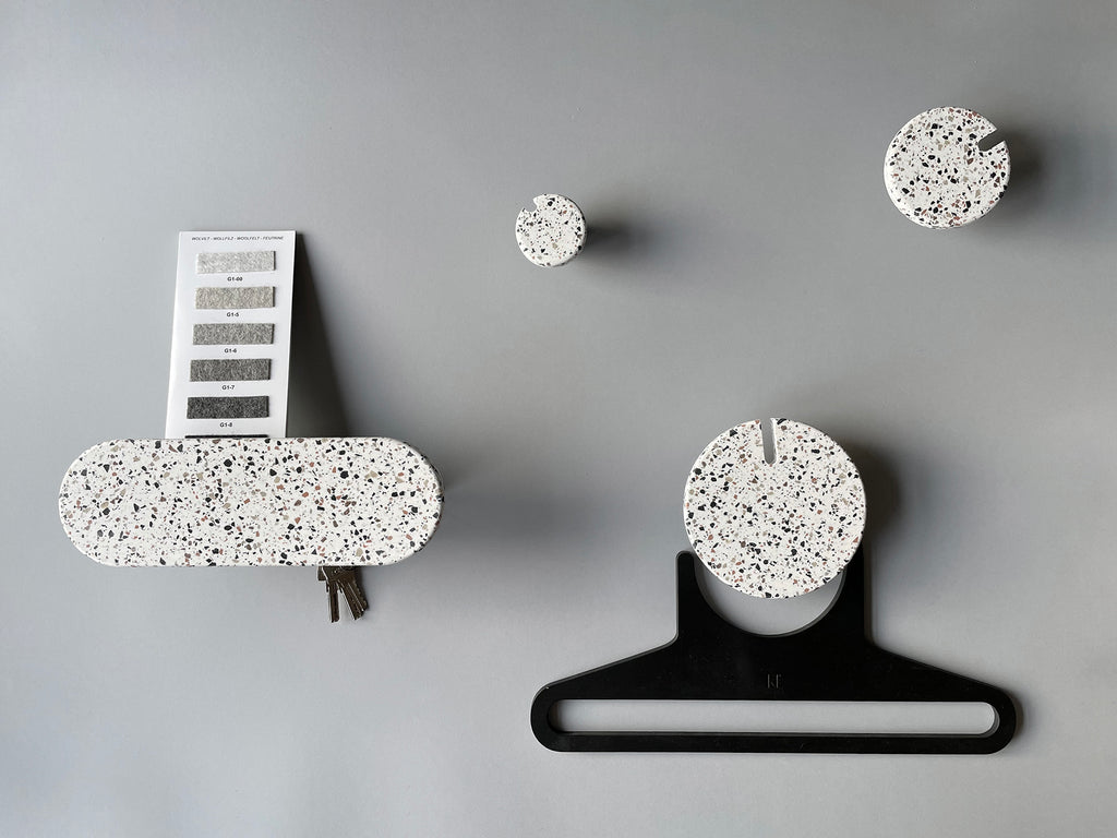 POP TERRAZZO coat rack/key holder