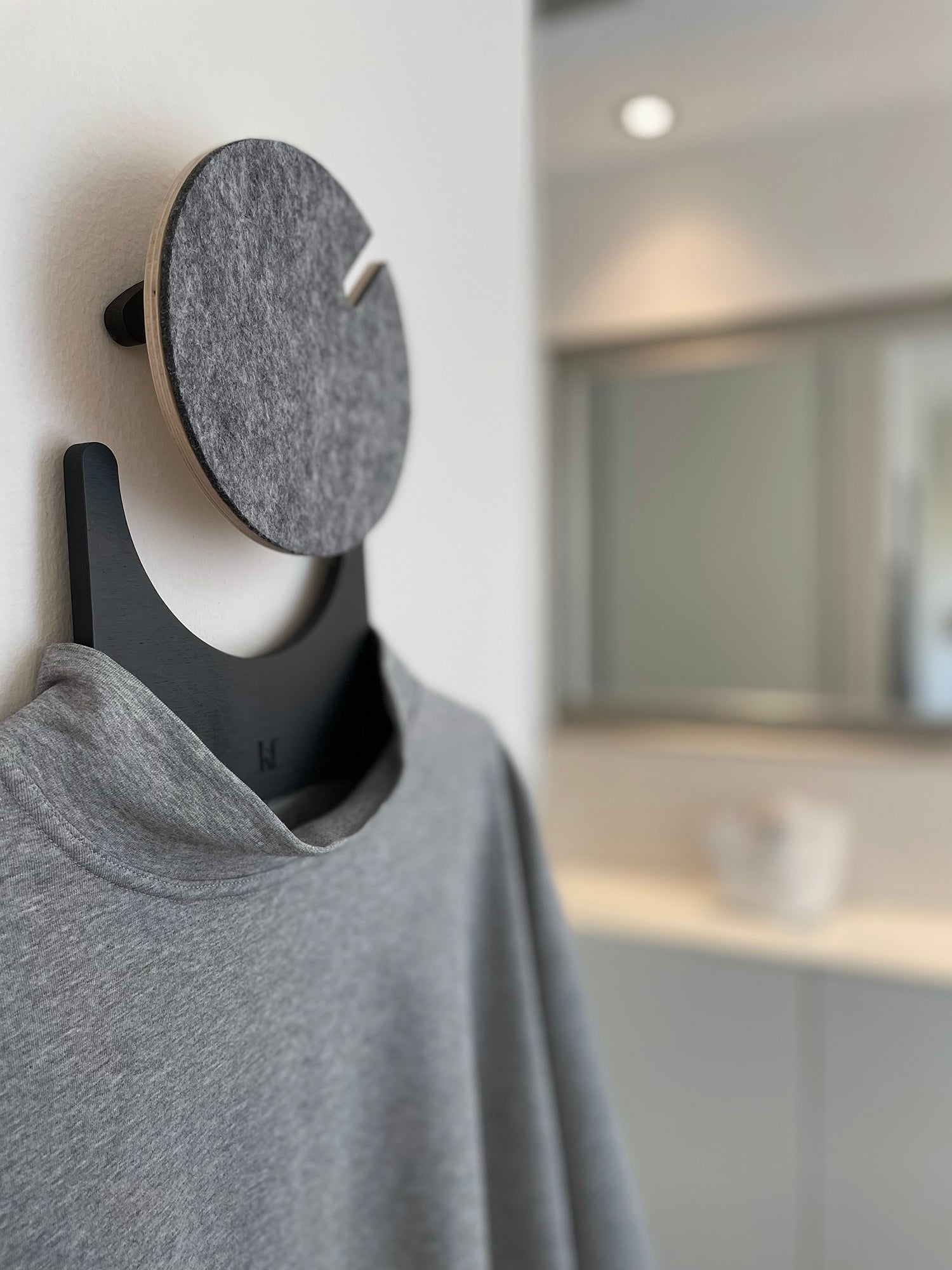 POLKA FELT wall hook set