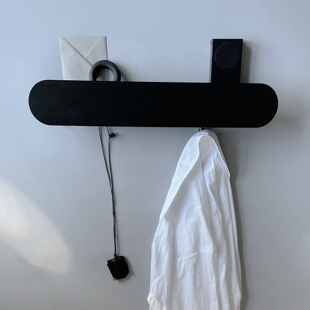 POP LONG BLACK coat rack