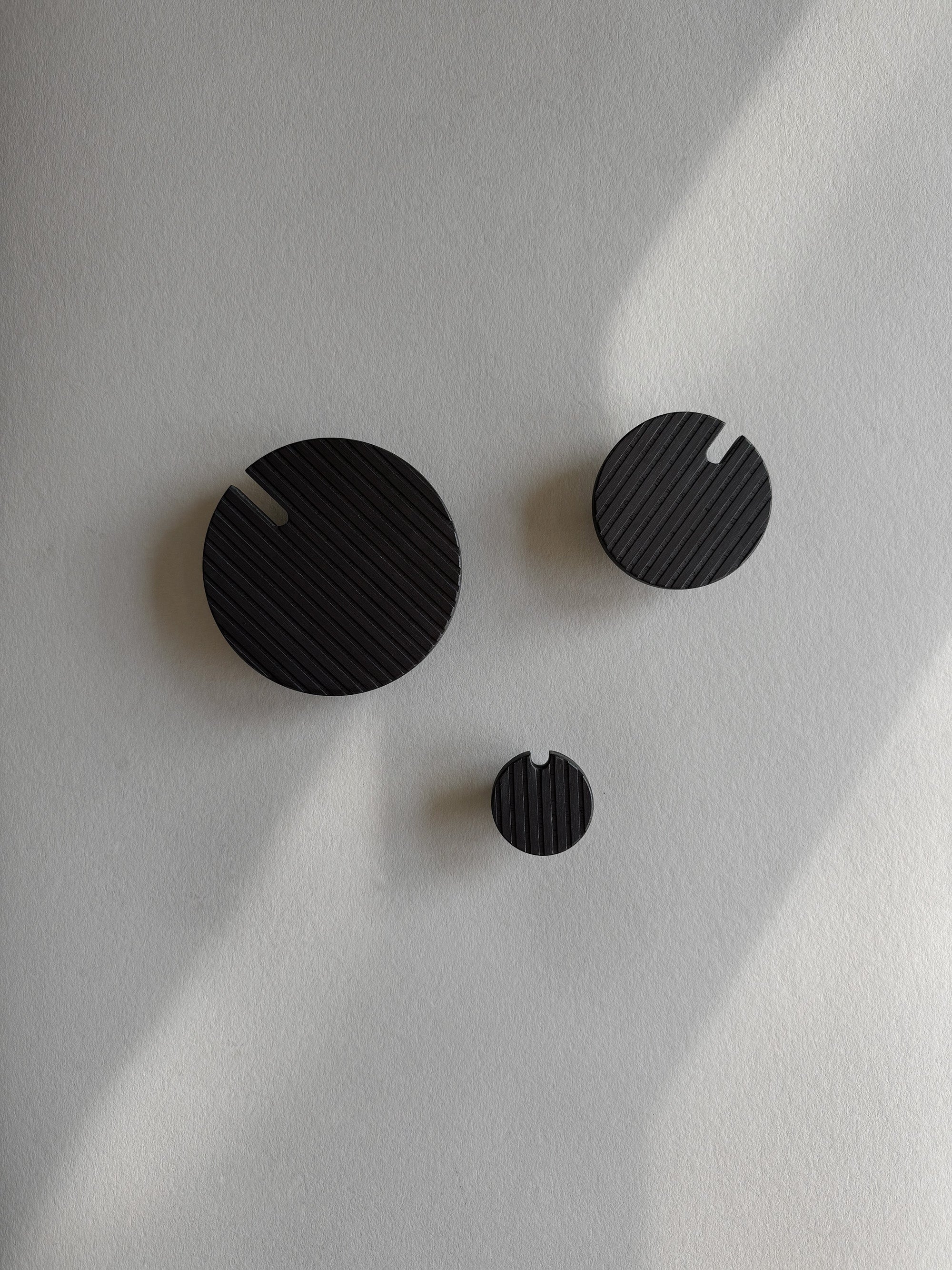 POLKA NOIR wall hooks set