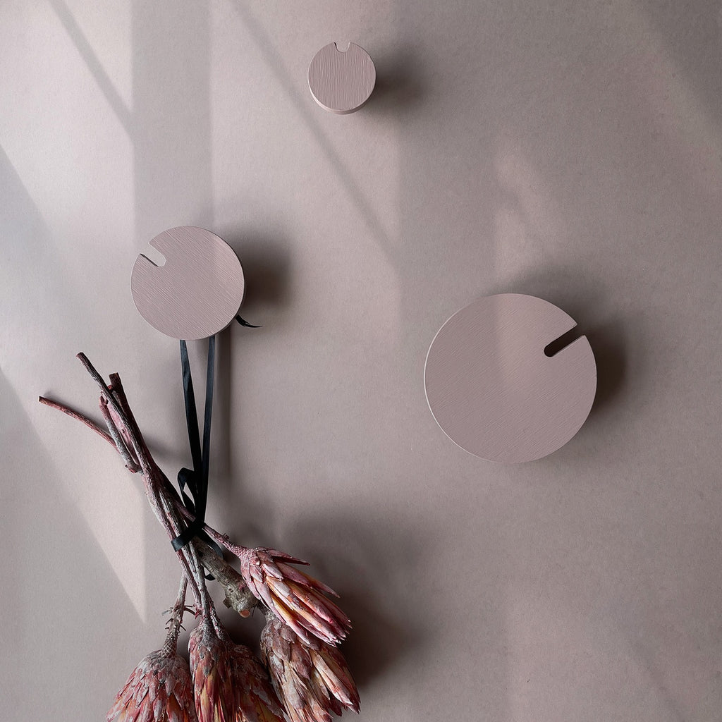 POLKA BLUSH wall hook set
