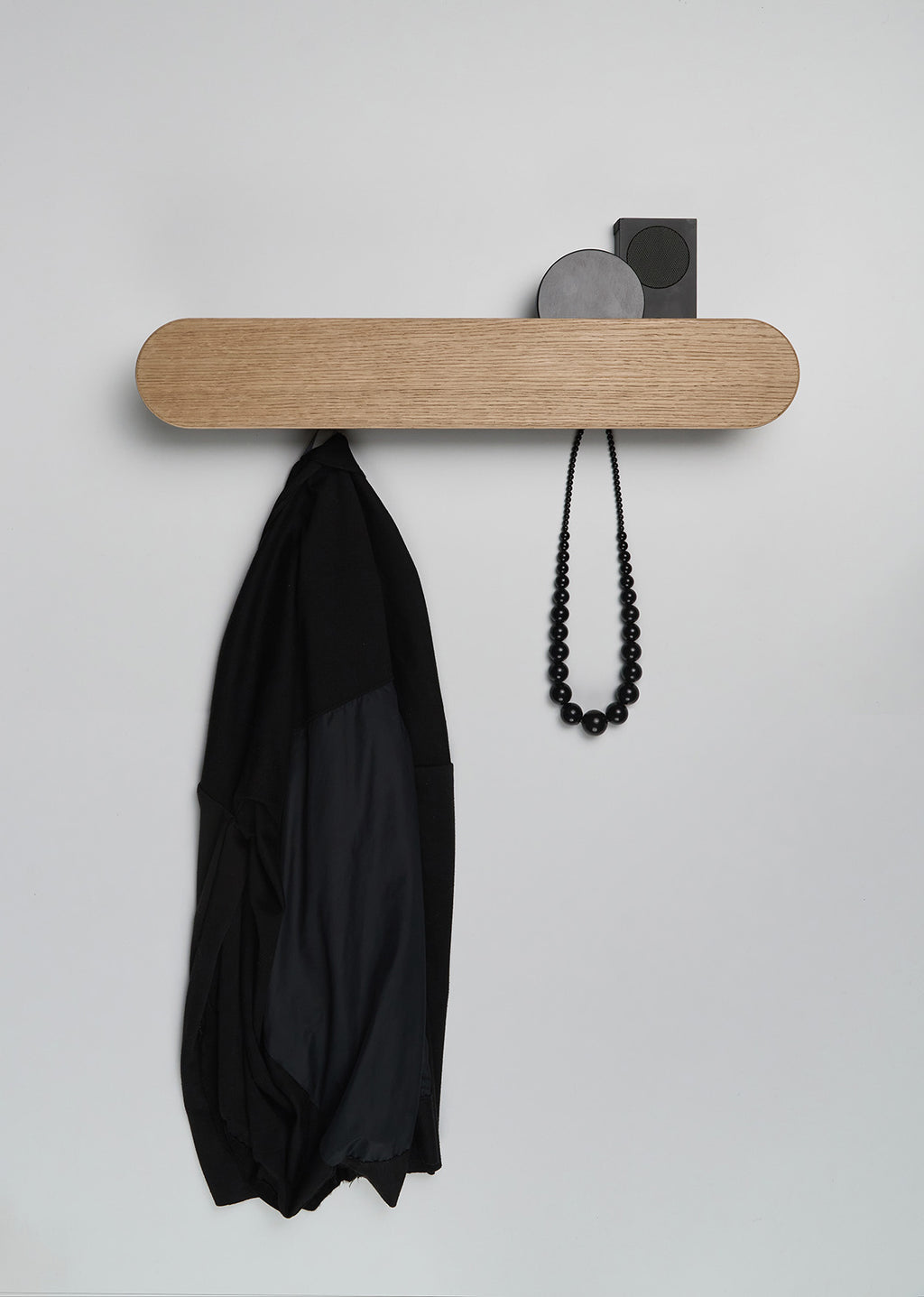 POP LONG OAK coat rack