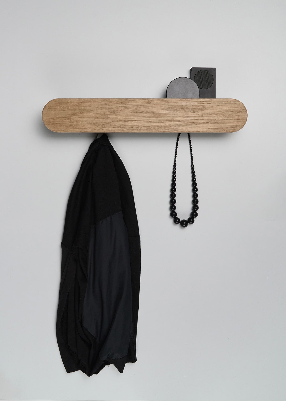 POP LONG OAK coat rack