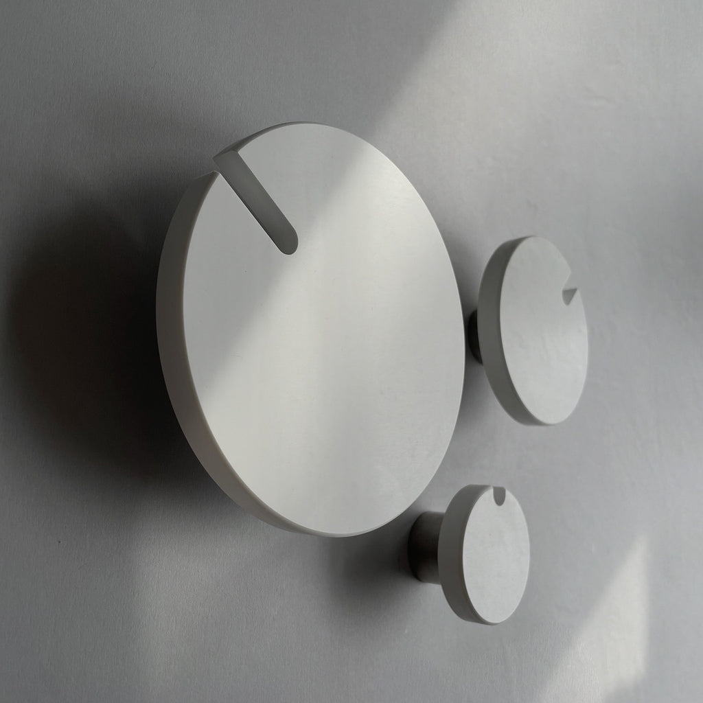 POLKA WHITE wall hook set
