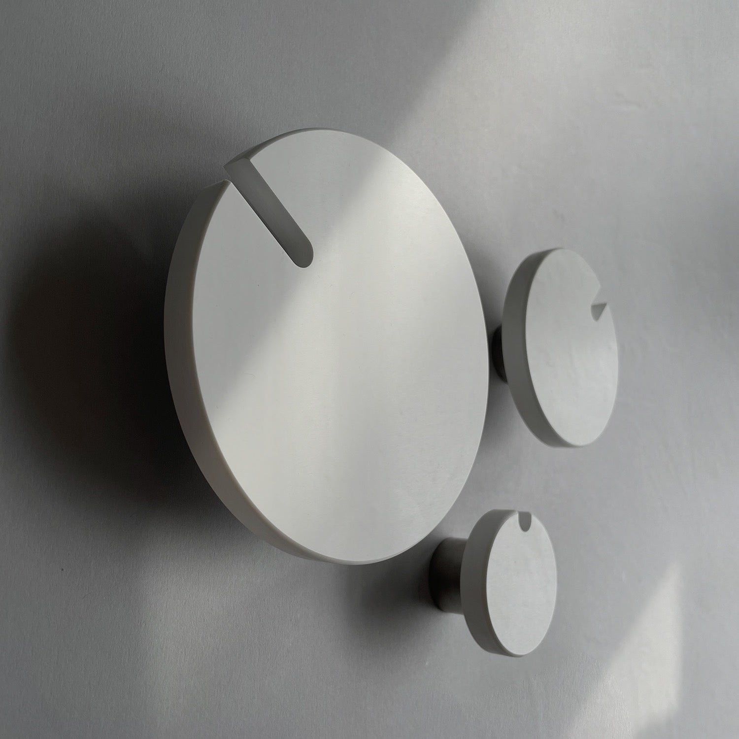 POLKA WHITE wall hook set