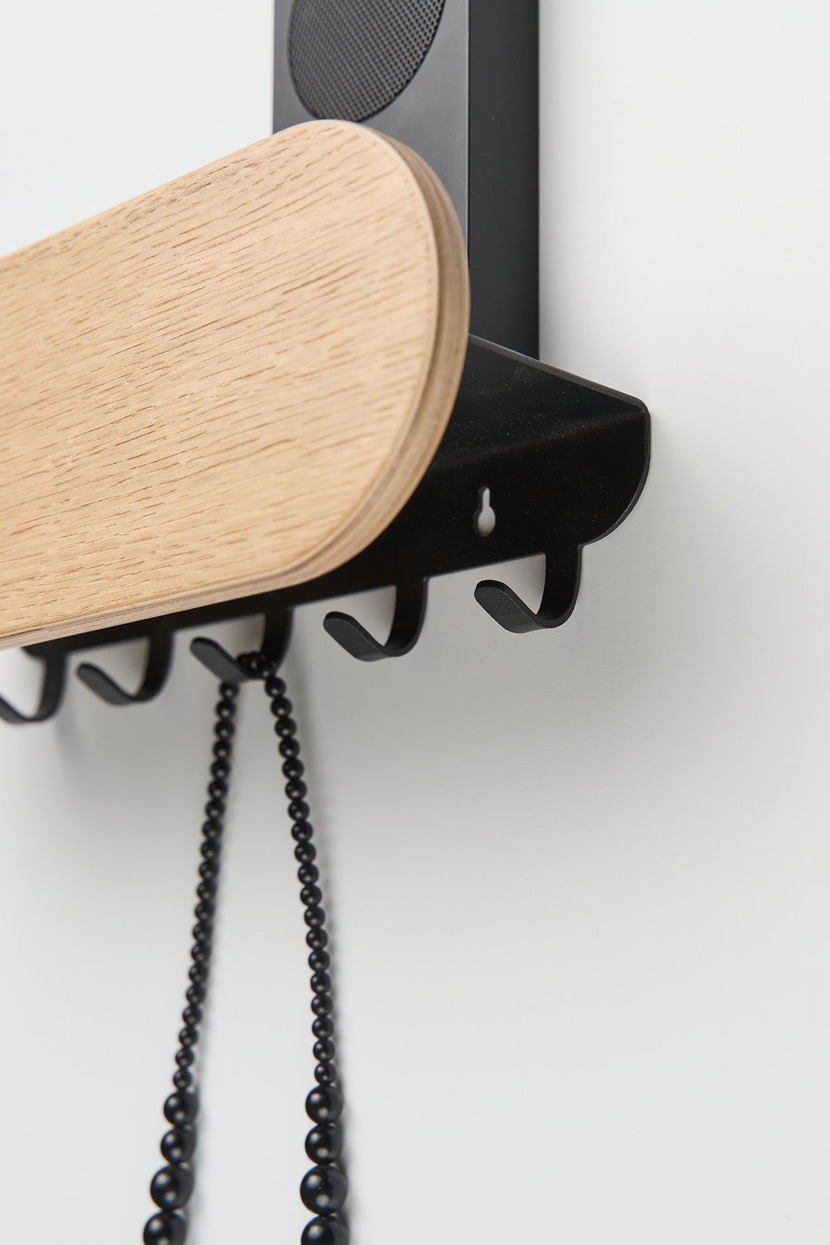 POP LONG OAK coat rack