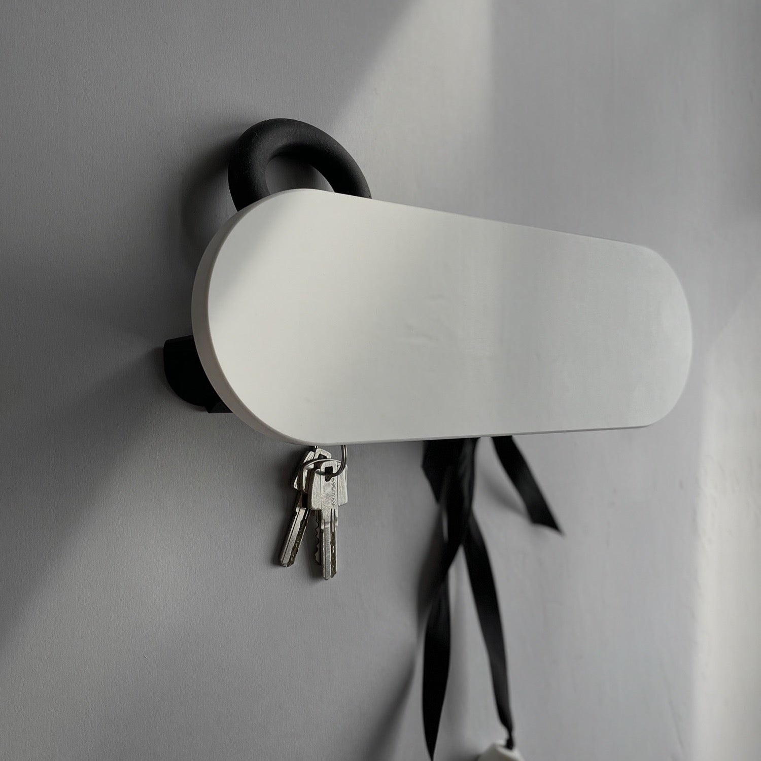 POP WHITE coat rack/key holder