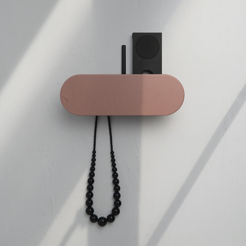 POP BLUSH coat rack/key holder