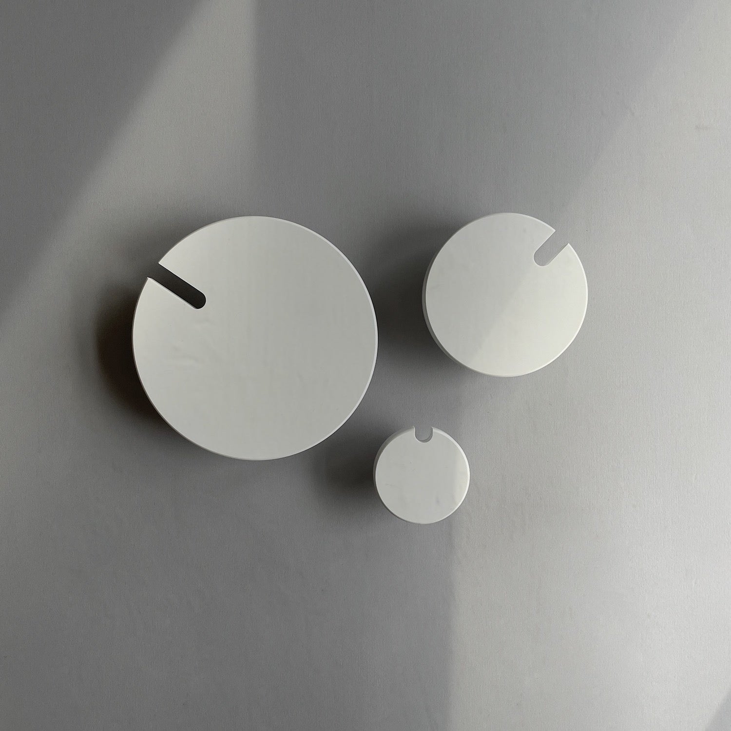 POLKA WHITE wall hook set