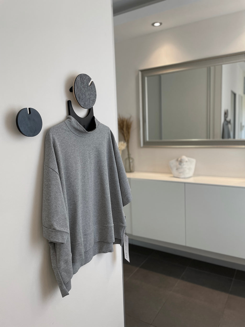 POLKA FELT wall hook set