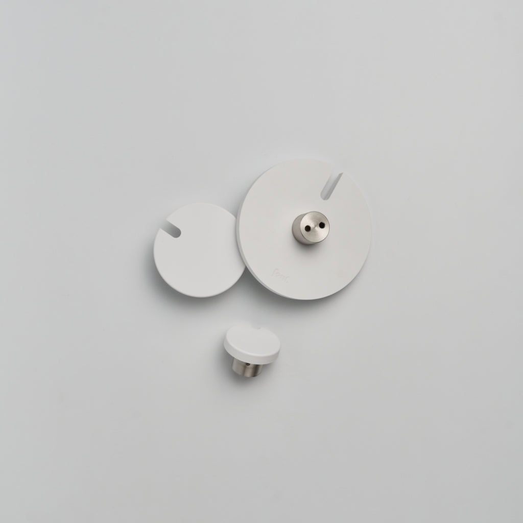 POLKA WHITE wall hook set