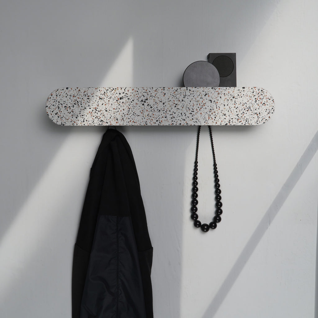 POP LONG TERRAZZO coat rack