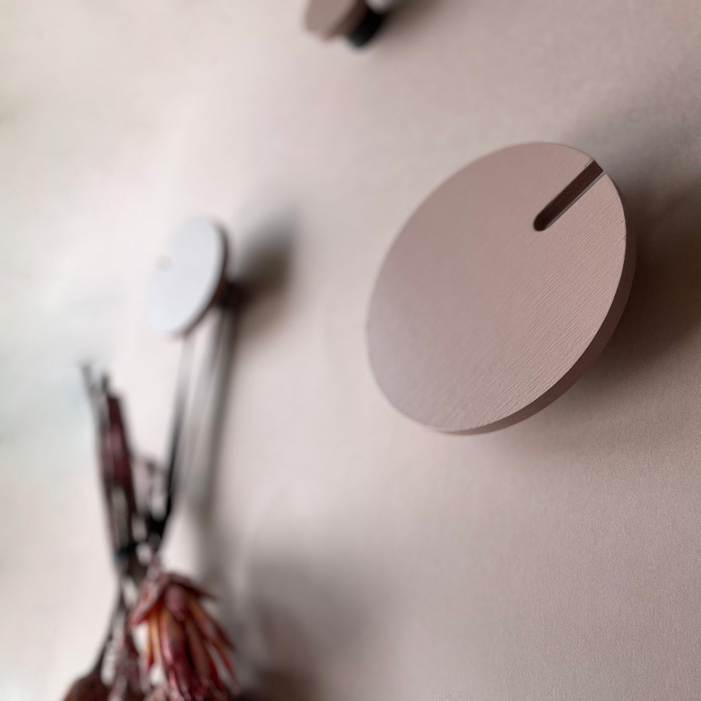 POLKA BLUSH wall hook set