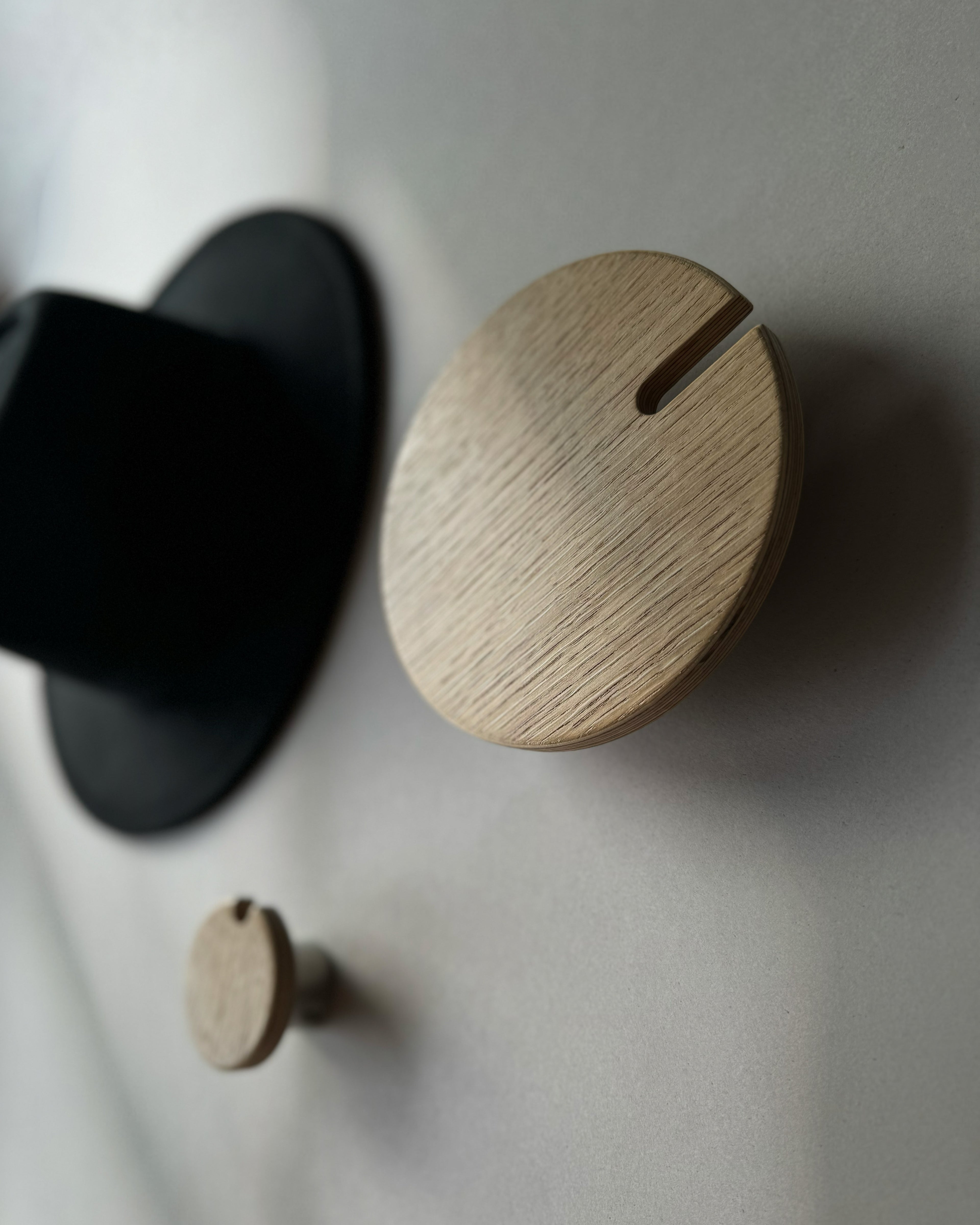 POLKA OAK wall hook set