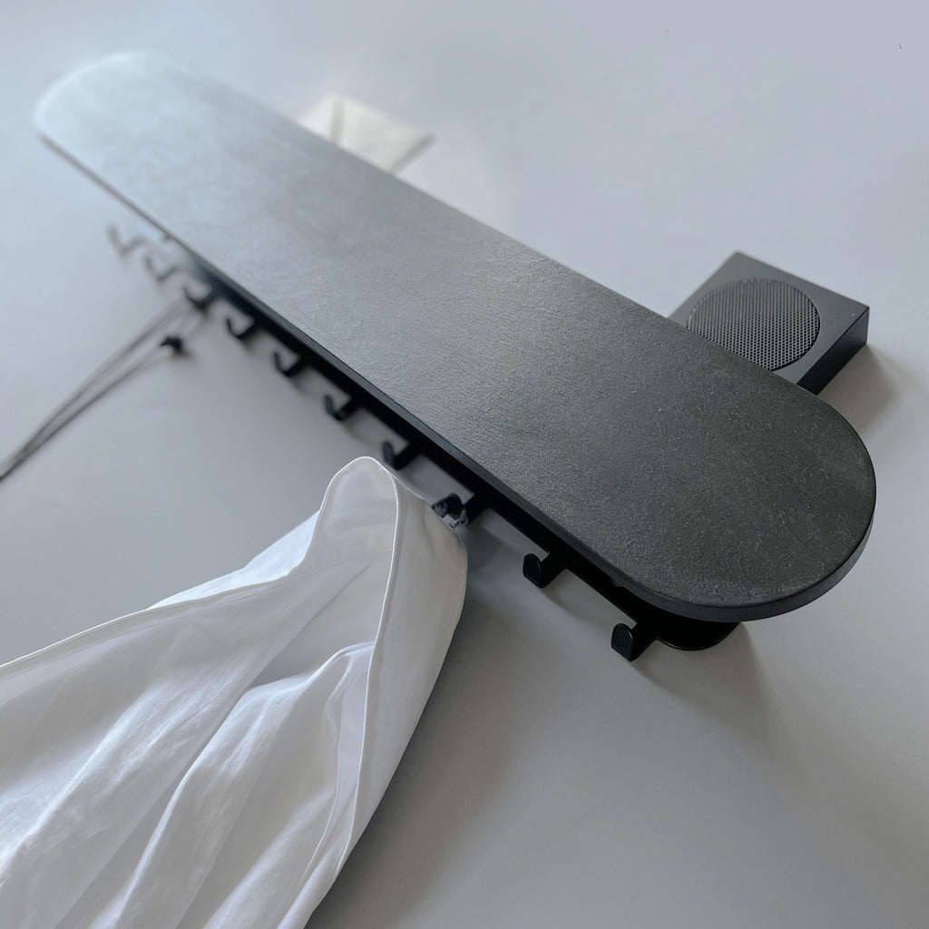 POP LONG BLACK coat rack