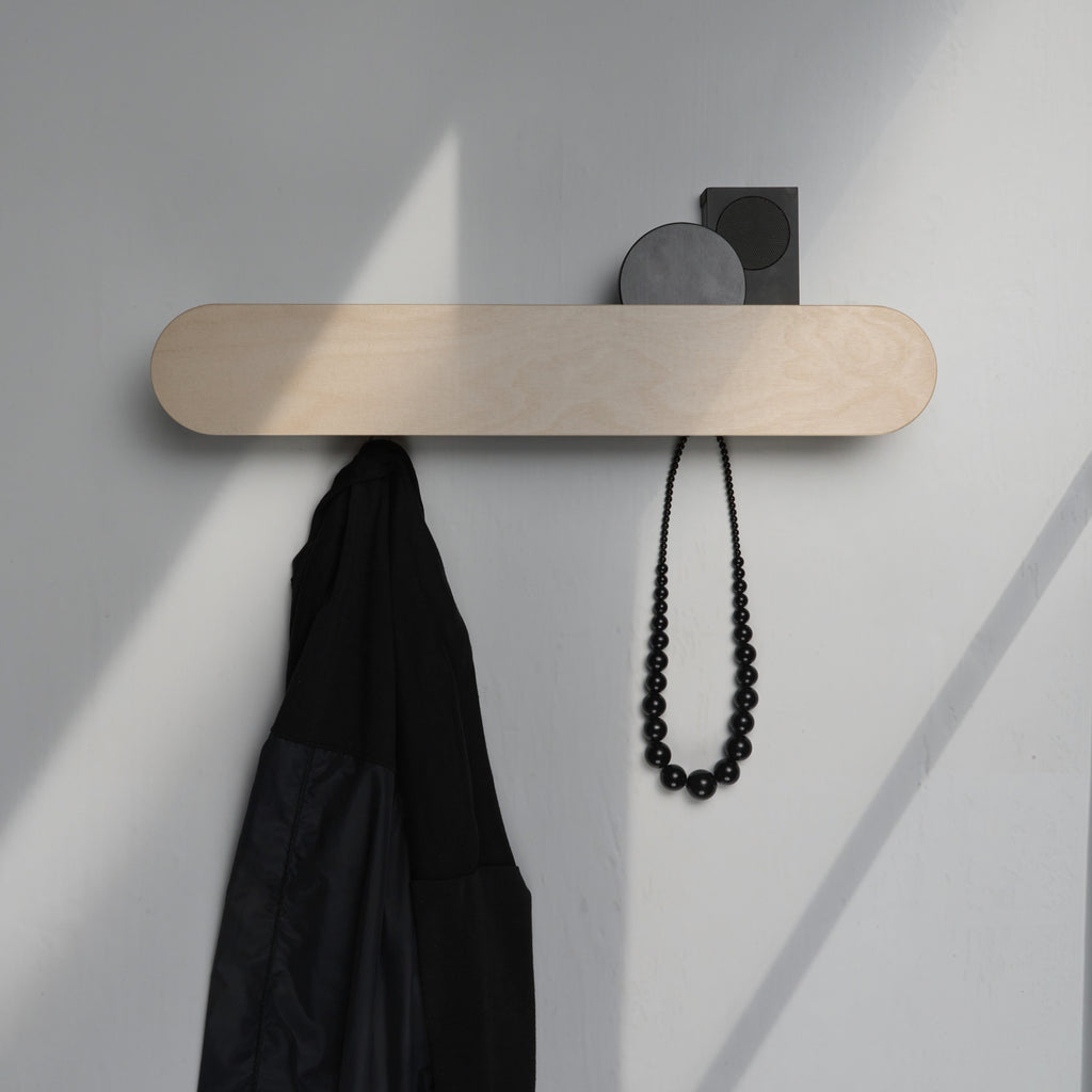 POP LONG BIRCH coat rack
