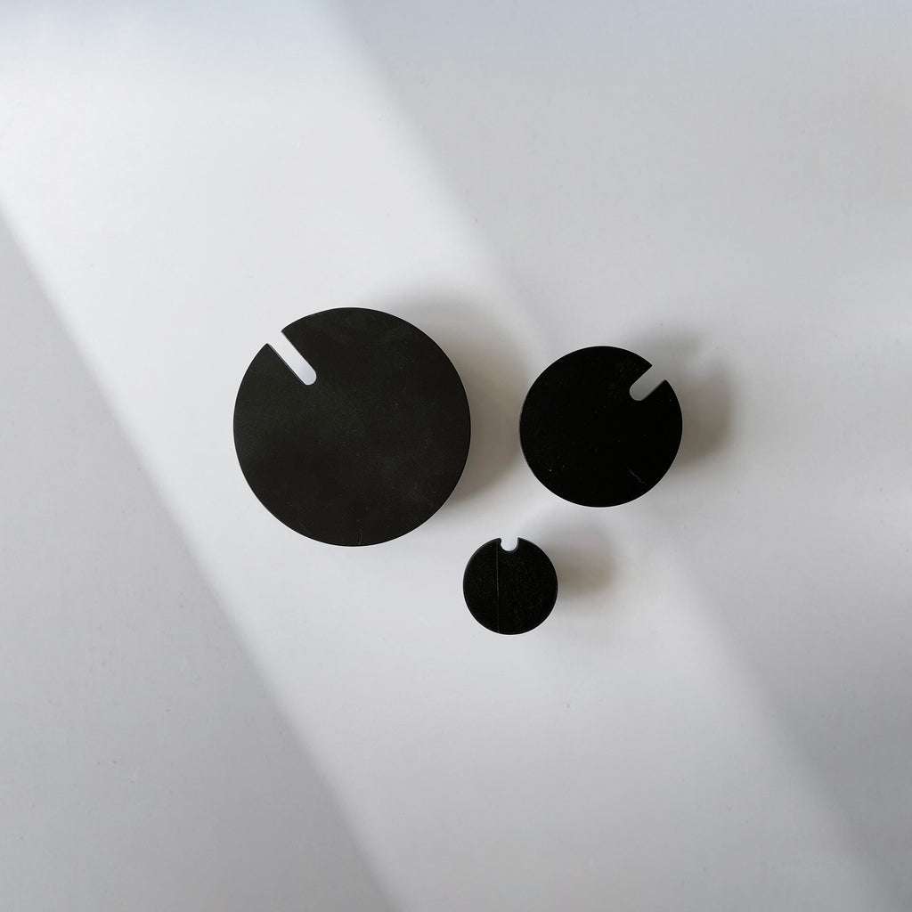 POLKA BLACK fali kampó szett