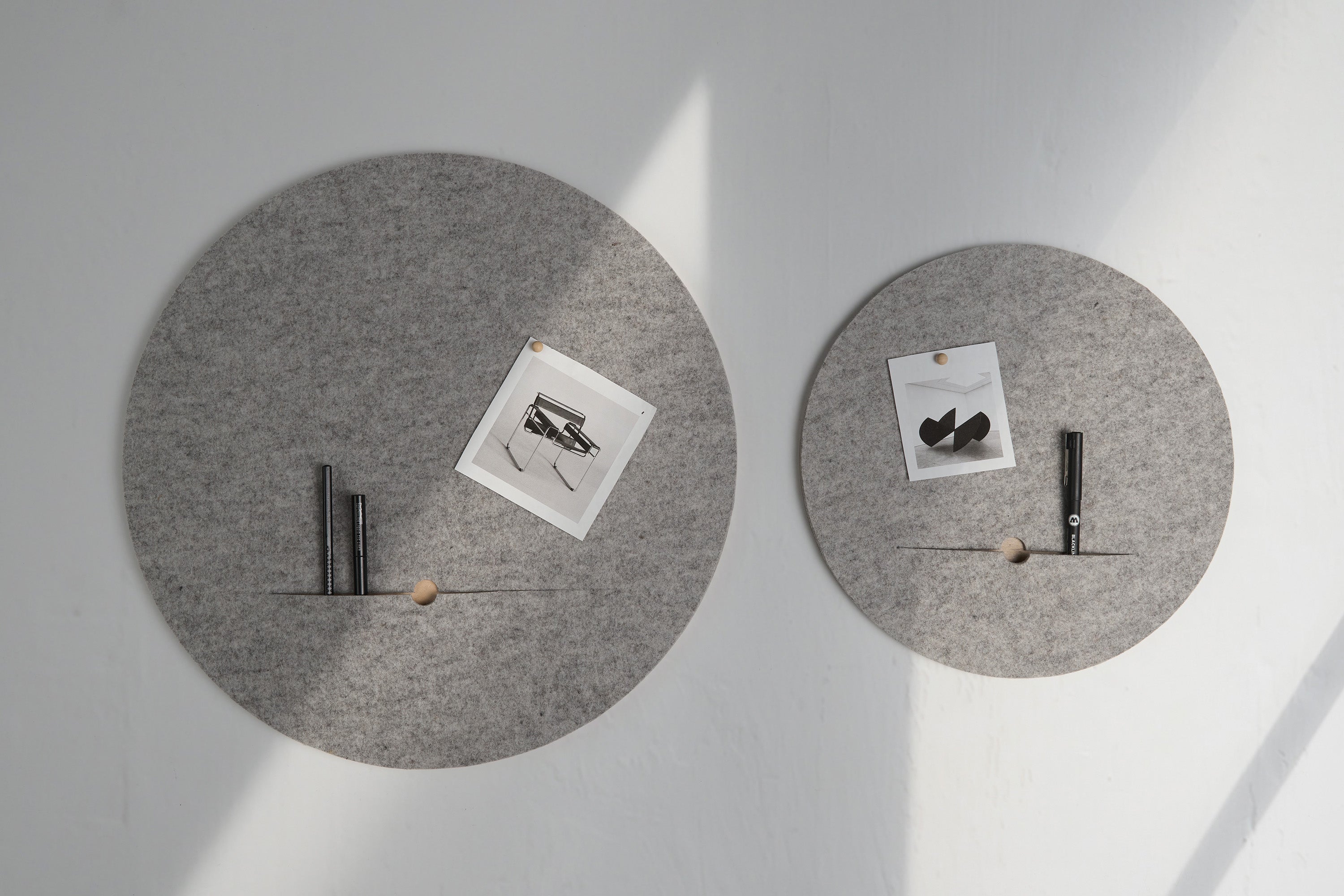 PIN ROUND notice board