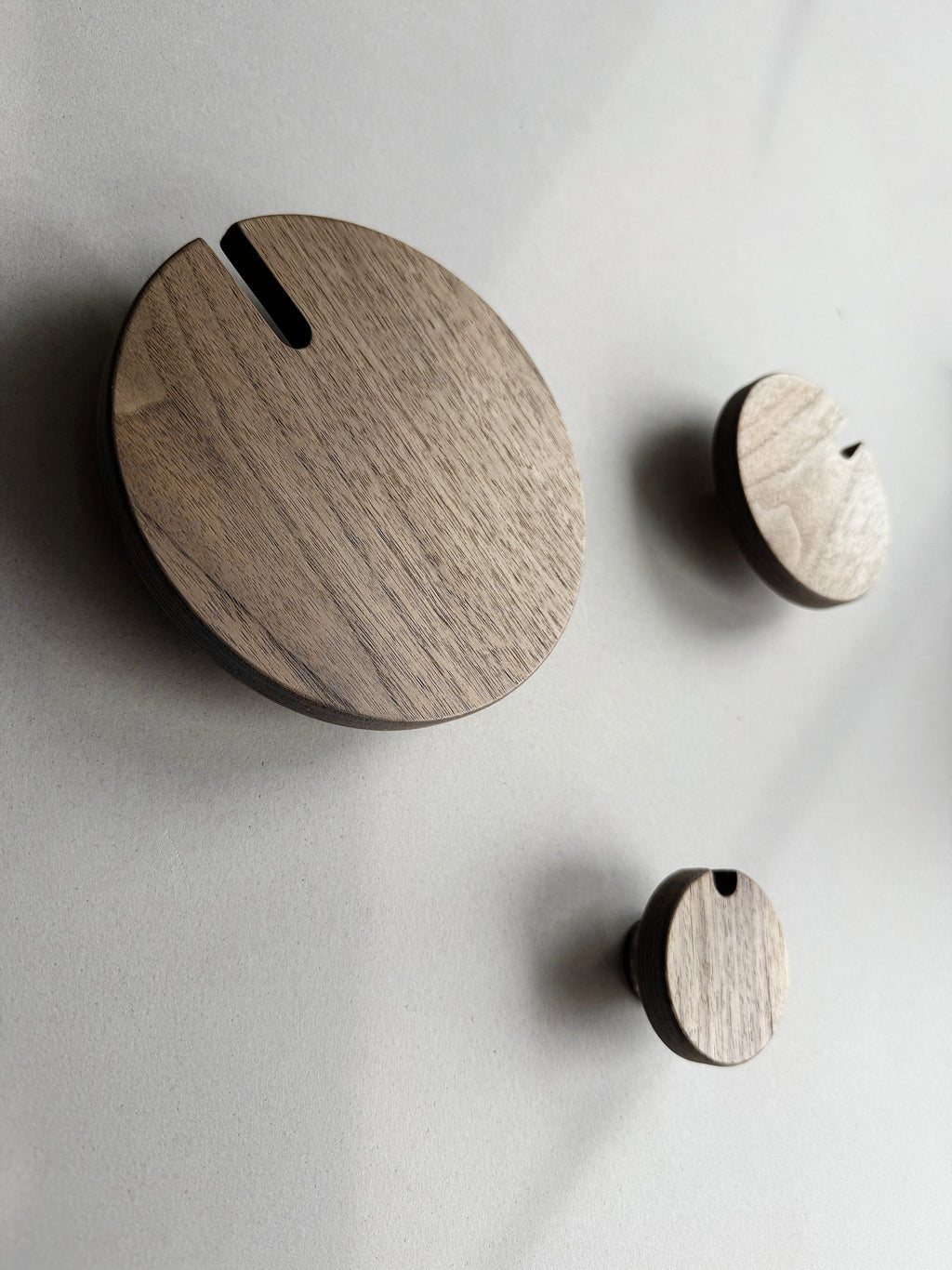 POLKA WALNUT wall hook set