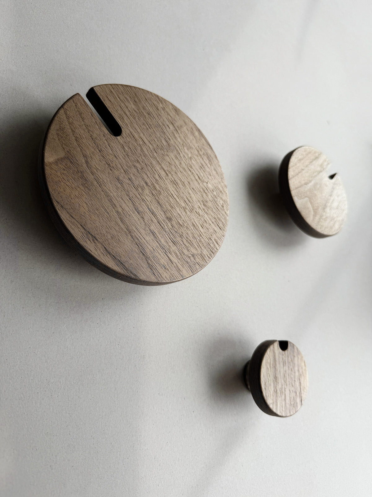 POLKA WALNUT wall hook set